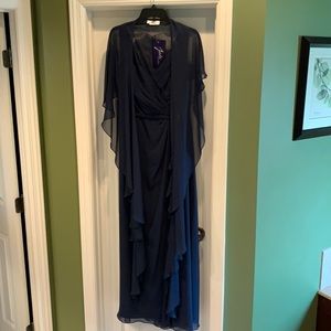 Navy Mother-of-the-Bride Dress